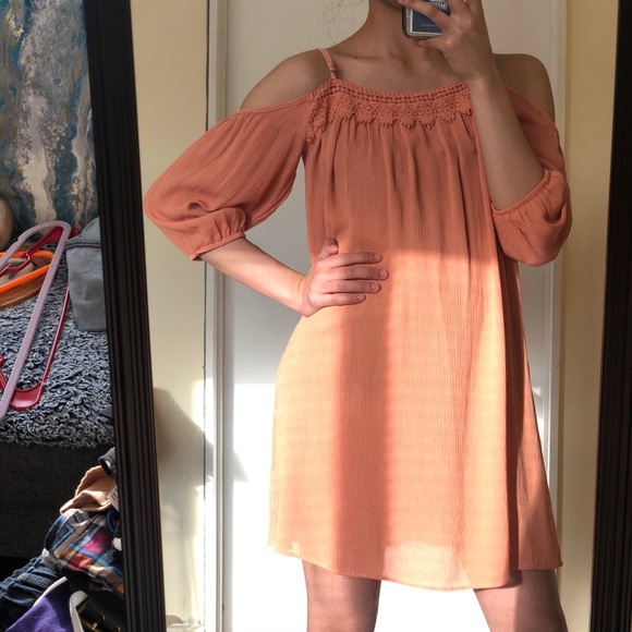 cold shoulder dress forever 21